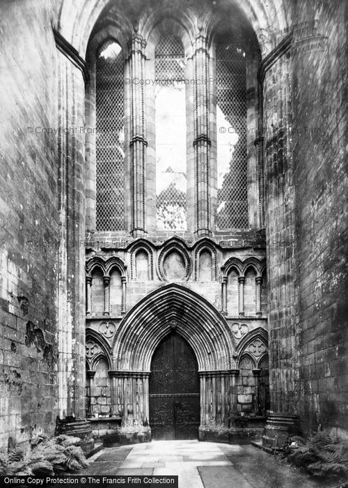 Photo of Bolton Abbey, West Window 1888