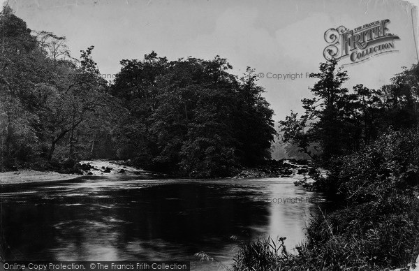 Photo of Bolton Abbey, Woods, Meeting Of The Waters 1888