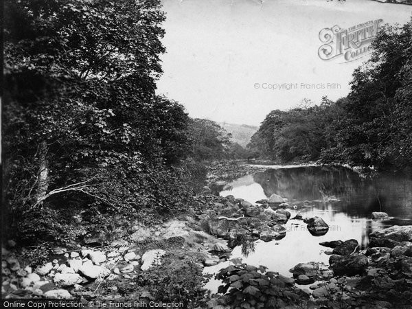 Photo of Bolton Abbey, Woods, On The Wharfe c.1874