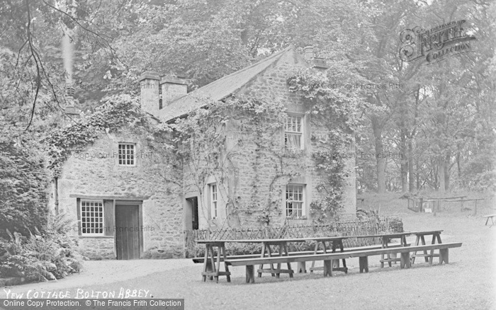 Photo of Bolton Abbey, Yew Cottage c.1890