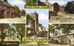 Bolton By Bowland, Composite c.1950, Bolton-By-Bowland