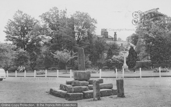 Photo of Bolton By Bowland, The Cross And Memorial c.1960