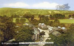 Bolton By Bowland, The Village From The Church Tower c.1955, Bolton-By-Bowland