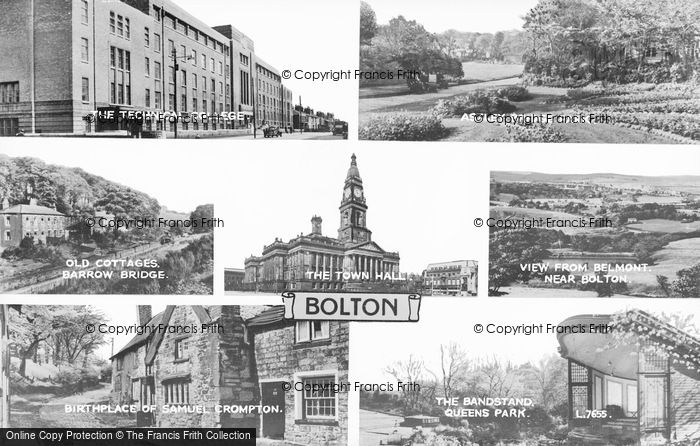 Photo of Bolton, Composite c.1950