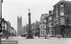 Cross And Parish Church c.1955, Bolton
