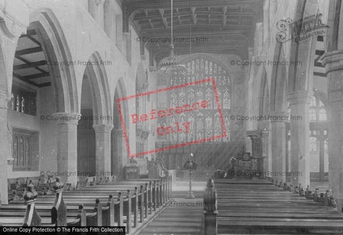 Photo of Bolton, Deane Church Interior 1893