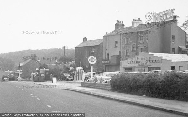 Photo of Bolton Le Sands, Central Garage On The A6 c.1960
