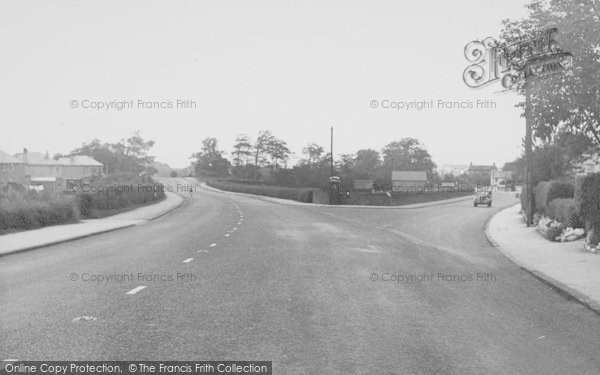 Photo of Bolton Le Sands, Kendal Road c.1955