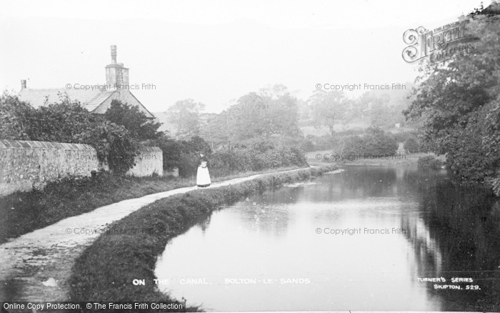 Photo of Bolton Le Sands, On The Canal c.1910