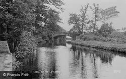 The Canal c.1955, Bolton-Le-Sands