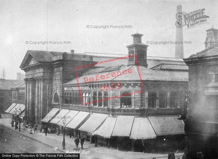 Photo of Bolton, Market Hall c.1890