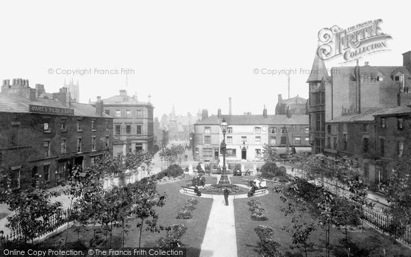 Photo of Bolton, Nelson Square 1893