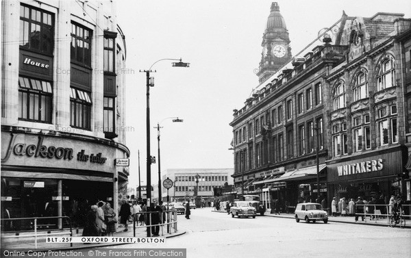 Photo of Bolton, Oxford Street c.1960