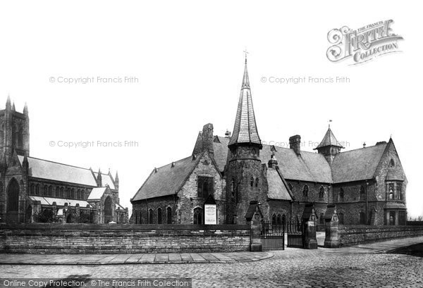 Photo of Bolton, Parish Church And Church Institute 1893