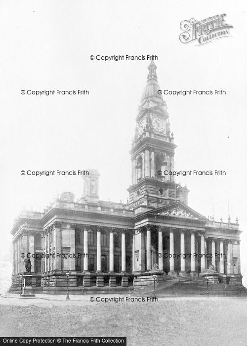 Photo of Bolton, Town Hall 1893