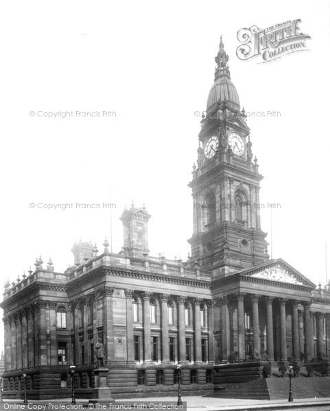 Photo of Bolton, Town Hall 1895
