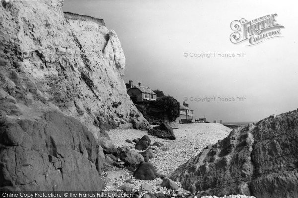 Photo of Bonchurch, Beach From The West c.1955