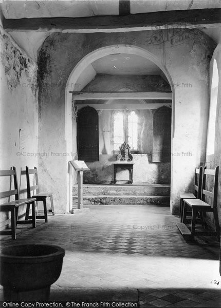 Photo of Bonchurch, Church Interior c.1900