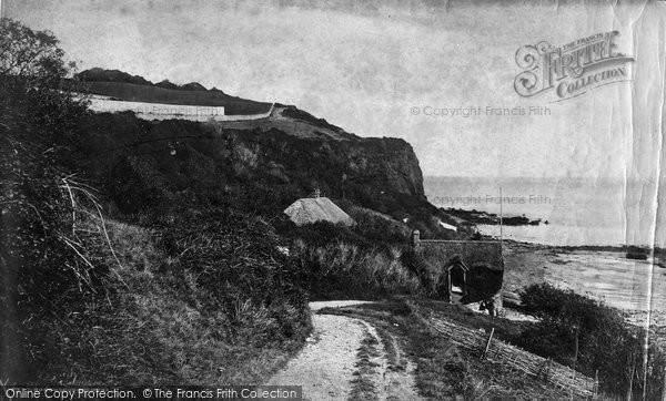 Photo of Bonchurch, Cliffs c.1876