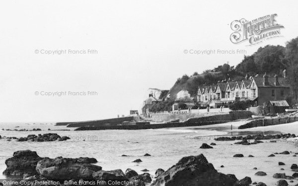 Photo of Bonchurch, East Dene Beach c.1955