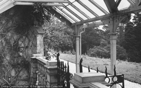 Photo of Bonchurch, East Dene, Entrance To Covered Way c.1955
