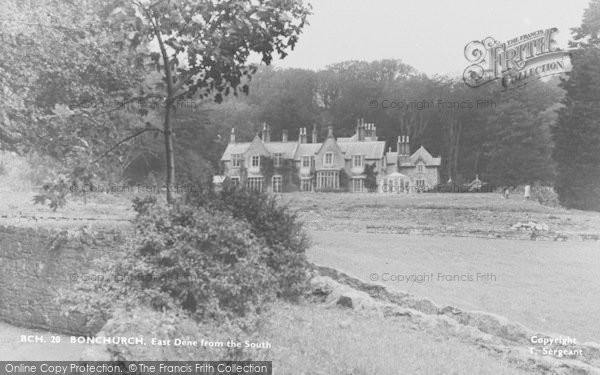 Photo of Bonchurch, East Dene From The South c.1955