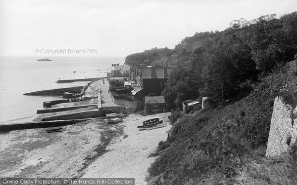 Photo of Bonchurch, From East 1913