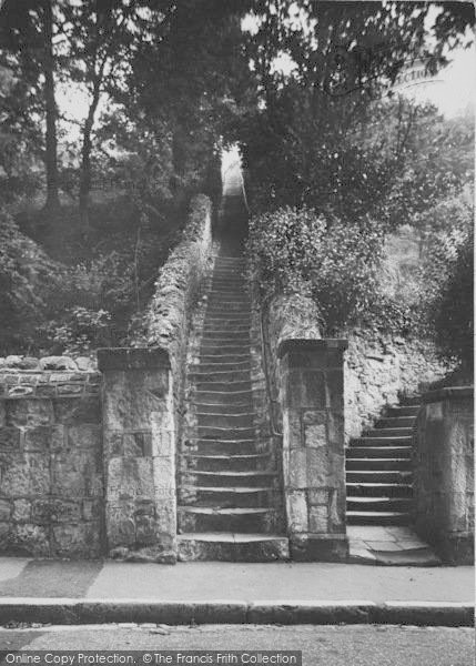 Photo of Bonchurch, Jacob's Ladder c.1955