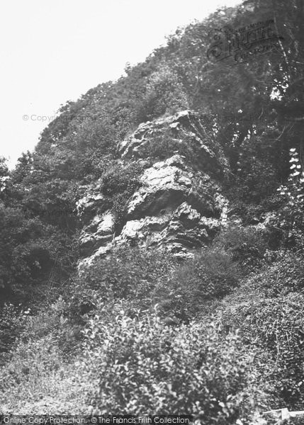 Photo of Bonchurch, Pulpit Rock c.1950