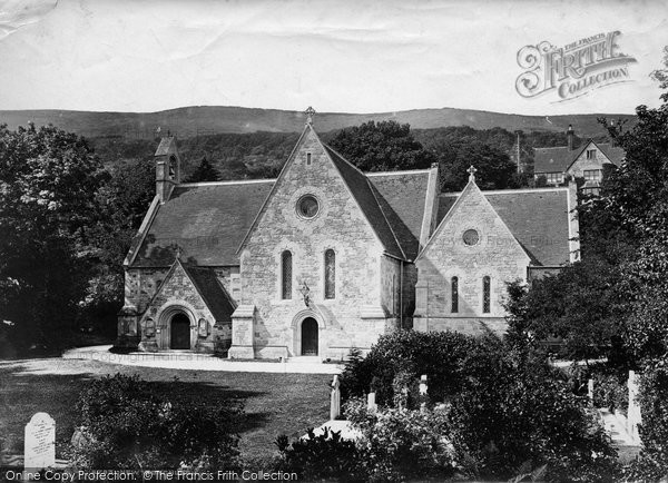Photo of Bonchurch, St Boniface New Church c.1876
