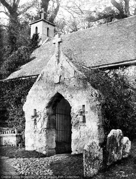 Photo of Bonchurch, St Boniface Old Church Porch c.1874