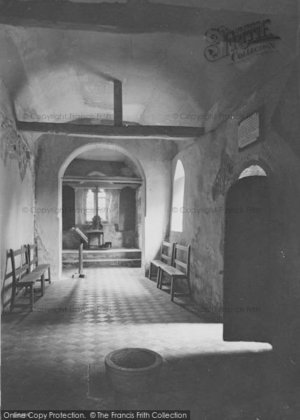 Photo of Bonchurch, The Church Interior 1913