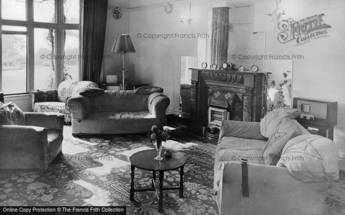 Photo of Bonchurch, The Grange Private Hotel Lounge c.1955