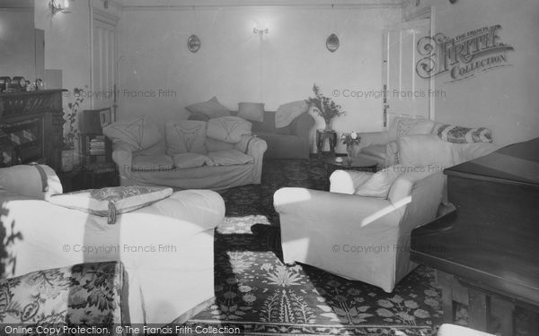 Photo of Bonchurch, The Grange Private Hotel, The Lounge c.1950