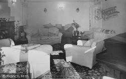 The Grange Private Hotel, The Lounge c.1950, Bonchurch