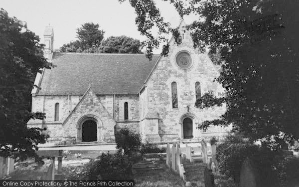Photo of Bonchurch, The New Church c.1960