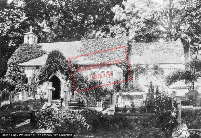 Photo of Bonchurch, The Old Church 1890