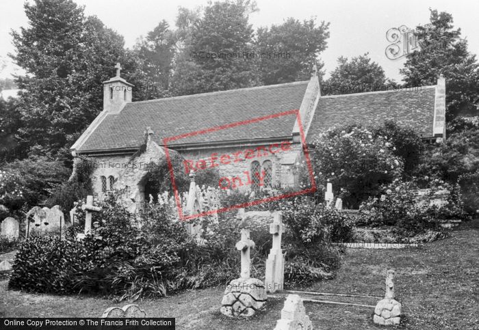 Photo of Bonchurch, The Old Church 1934