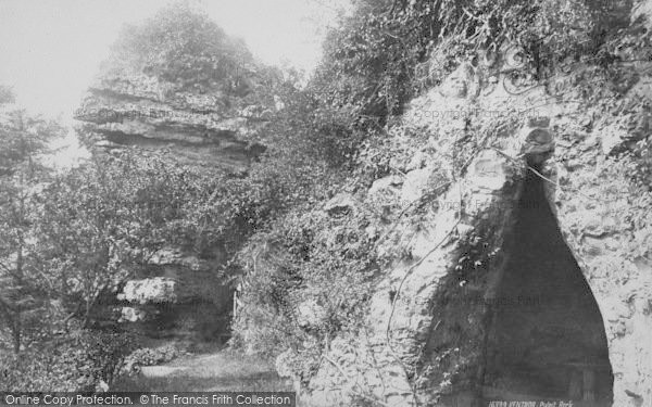 Photo of Bonchurch, The Pulpit Rock c.1883