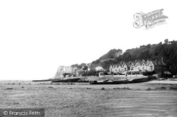 The Shore And The Cliffs c.1955, Bonchurch