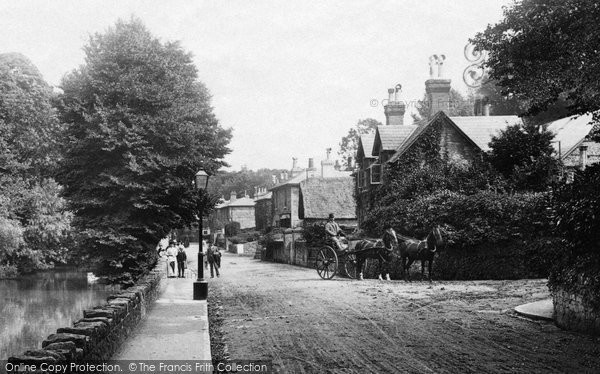Photo of Bonchurch, The Village 1890