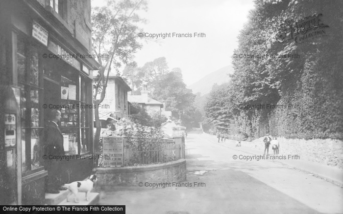 Photo of Bonchurch, The Village, Medley's Store And Post Office 1913