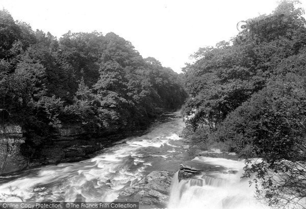 Photo of Bonnington Linn, Bonnington Falls, River Clyde 1897