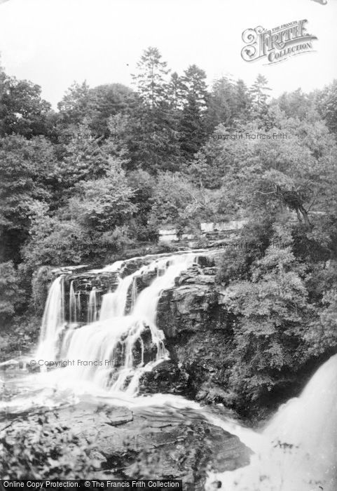 Photo of Bonnington Linn, Wood And Falls c.1930