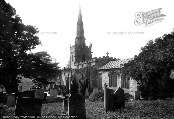 Photo of Bonsall, St James' Church 1892