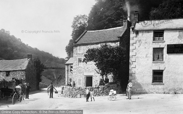 Photo of Bonsall, Via Gellia, Pig Of Lead Inn 1892