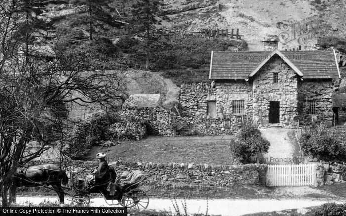 Photo of Bonsall, Via Gellia, Tufa Cottage 1886