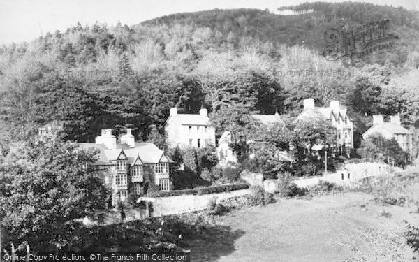 Photo of Bontddu, Village, Dolgelley Road c.1900