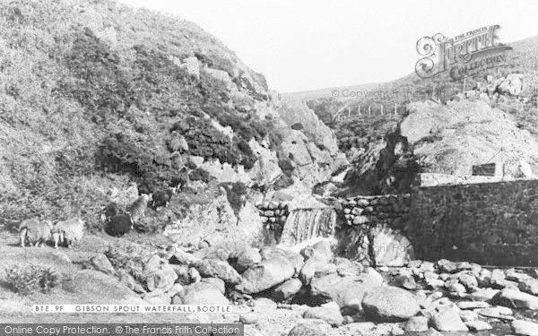 Photo of Bootle, Gibson Spout Waterfall c.1955