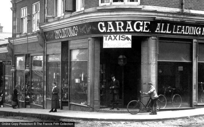 Photo of Bordon, Clinton & Co Garage 1919